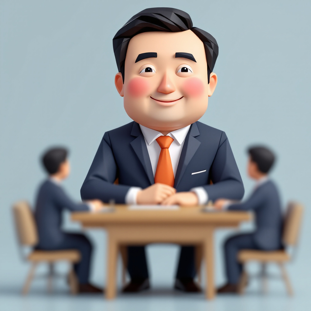 社外取締役のキャラクターイラスト
